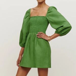 NWT Reformation Greyson Mini Dress